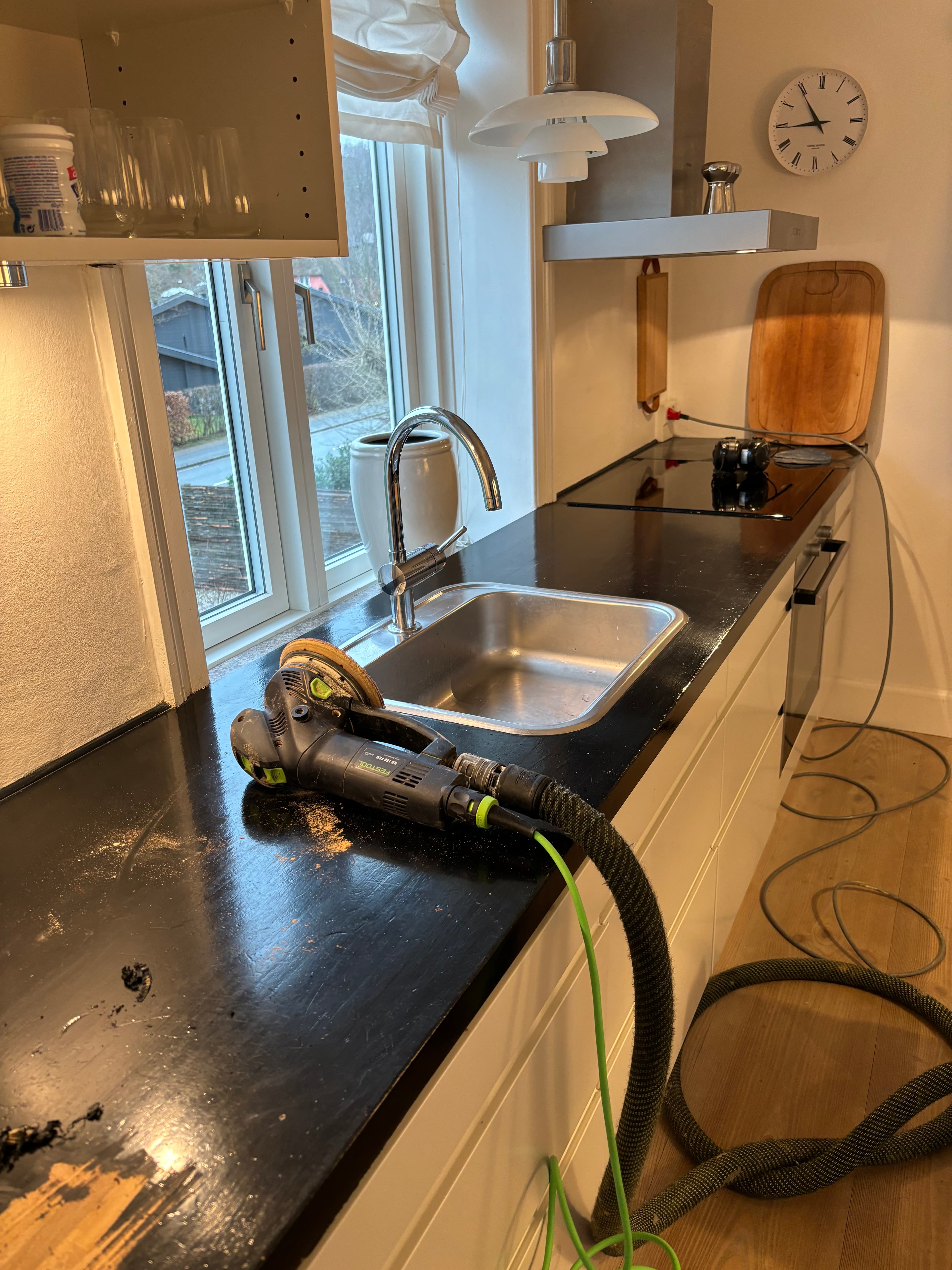 Bordplade med mat finish