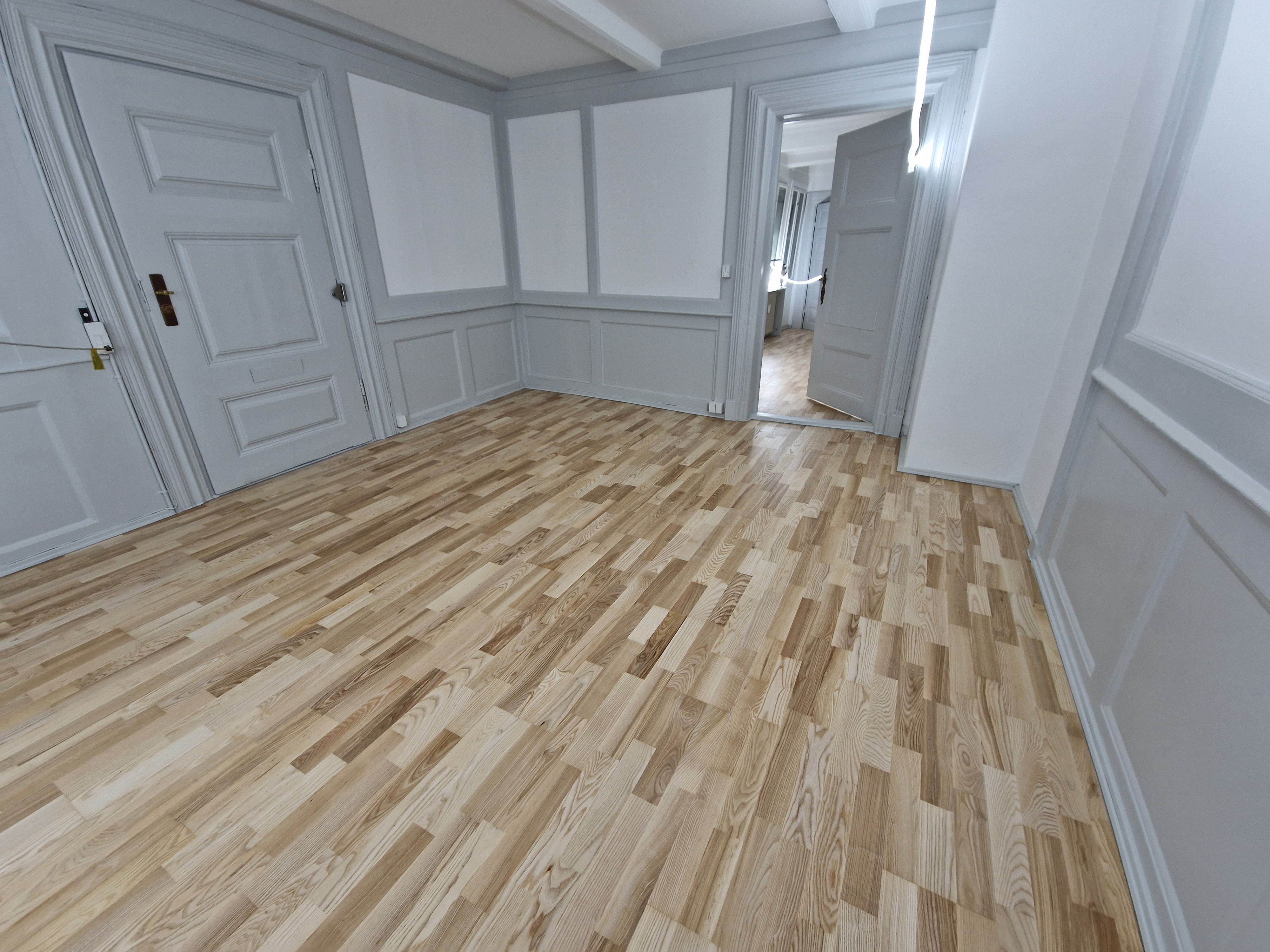 Parketgulv Natur Lak case