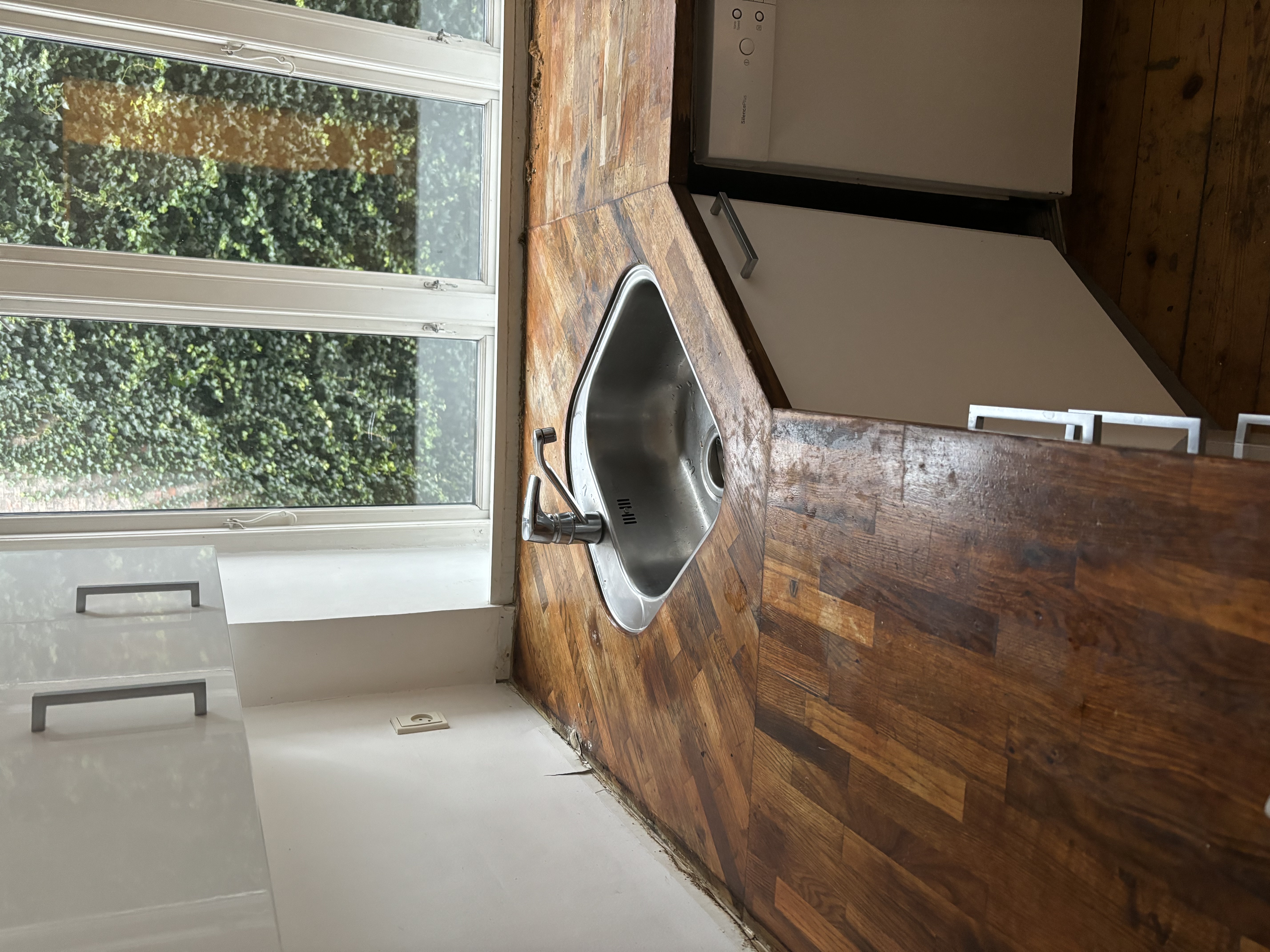 Køkken Valnød Natur Olie før