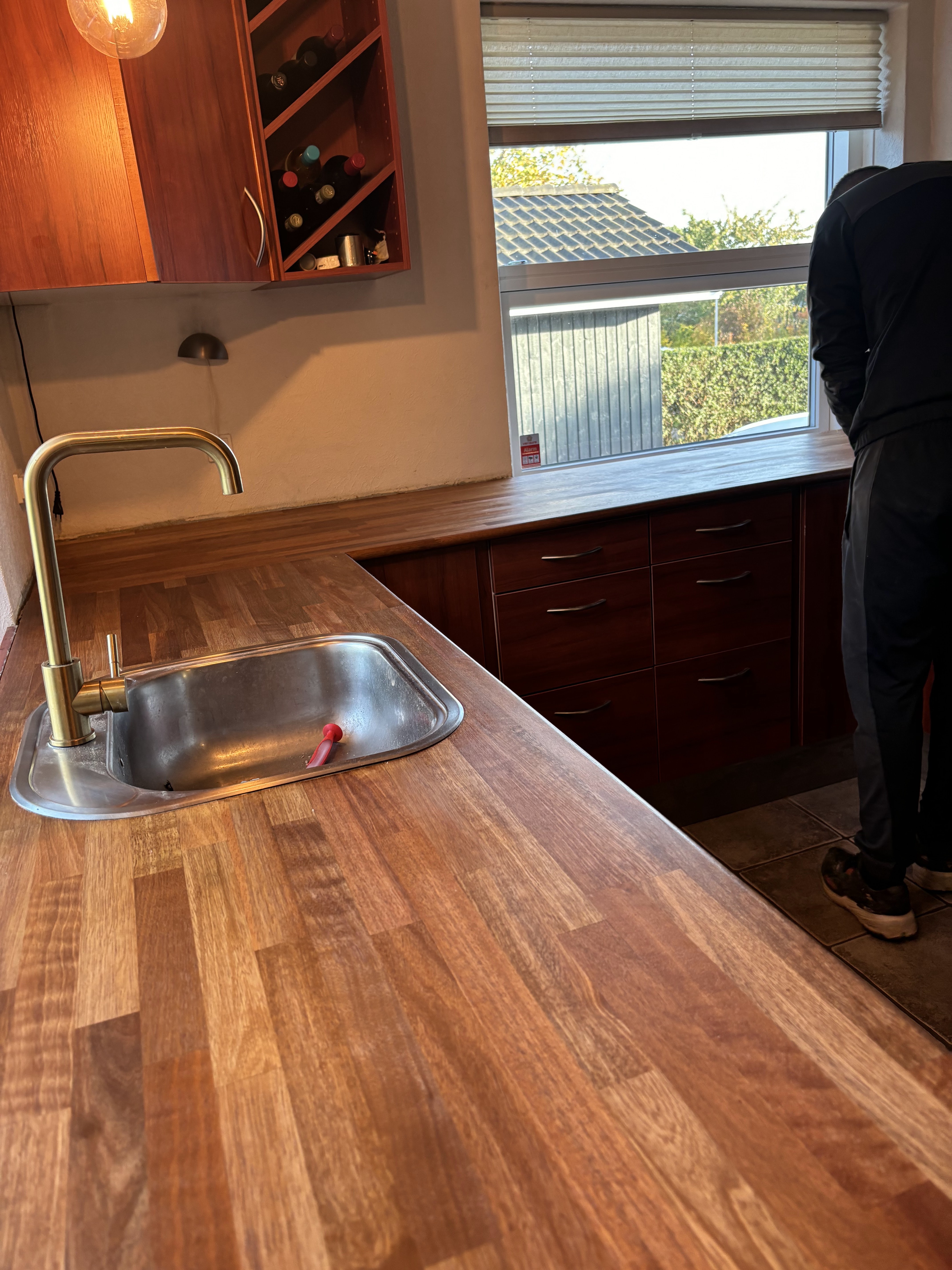 Køkken Mahogni Natur Olie case